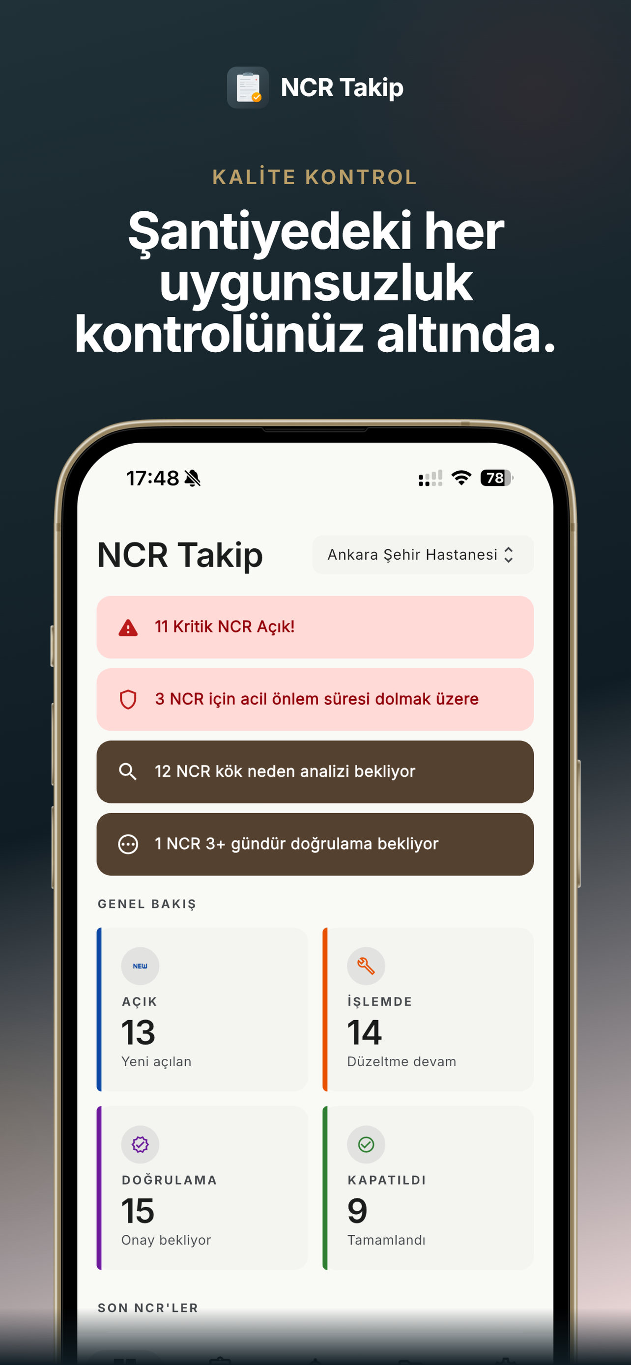 eNCR Pro ana ekran