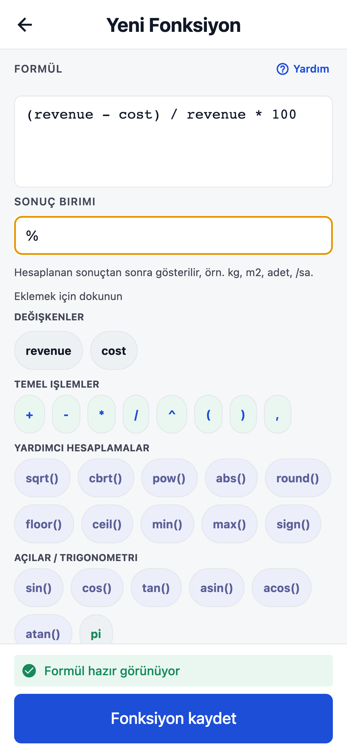Kendi Hesap Aracınızı Kurun